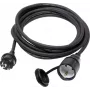 Sygonix SY-5044438 maitinimo prailginimo kabelis 16 A juodas 3 m