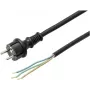Sygonix SY-6029112 maitinimo laidas CEE 7/7 į IEC C13, 4,5 m, juodas