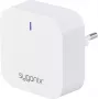 Sygonix SY-6052182 ZigBee Bluetooth šliuzas baltas išmaniojo namo centras iki 128 įrenginių