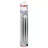 tesa MOON WHITE dvigubas rankšluosčių laikiklis, savaiminio klijavimo, 2 rankšluosčių strypai, metalas, matinis baltas 40572-00000-00