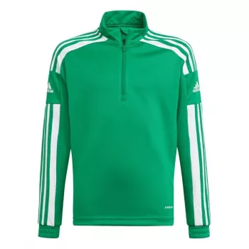 adidas Squadra 21 treniruočių džemperis jaunimui, žalias GP6471 116 cm