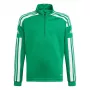 adidas Squadra 21 treniruočių džemperis jaunimui, žalias GP6471 116 cm
