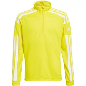 adidas Squadra 21 treniruočių megztinis jaunimui Team Yellow GP6468 140cm
