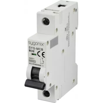 Sygonix SY-6440886 SYG-MCB 1P/B32/6KA automatinis jungiklis 1 polių 32 A 240 V/AC
