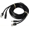 Sygonix Kamerakabel SY-6441782 - 10 m vaizdo ir maitinimo kabelis CCTV kameroms, BNC į BNC + DC