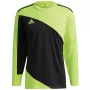 adidas Squadra 21 Goalkeeper Jersey vyriški vartininko marškinėliai Black-Lime GN5795 XL