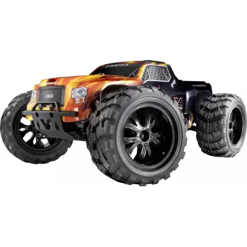 Reely Cimera Black Brushless 1:10 RC Monster Truck 4WD RTR 2.4 GHz su baterija ir įkrovikliu (RE-6914403)