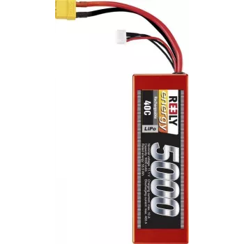 Reely LiPo akumuliatorius 11,1V 5000mAh 3S 40C Hardcase XT90 (RE-7857399)