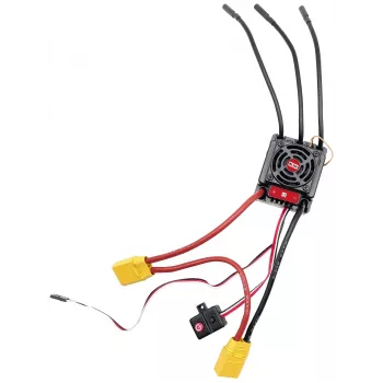 Reely RE-7867950 Šepetėlinis ESC 60A atsparus vandens purslams 1/10 RC automobiliams