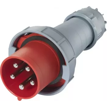 Sygonix SY-6790588 CEE kištukas 125 A 5 polių 400 V/AC IP67 raudonas