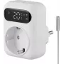 Sygonix SY-6824096 kištukinis termostatas su savaitine programa, 16 A, 3680 W, LCD, apsauga nuo užšalimo, vaikų užraktas, baltas