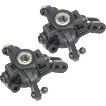 Reely RE-7083027 vairojo kumštelių rinkinys Rhino 2 (2 vnt., juodas)