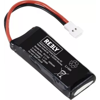 Reely Li-Ion baterijų paketas 3,7V 500mAh 1S Softcase plokščiasis jungtis RE-8647968