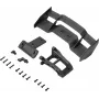 Reely 1:10 galinis spoileris ir tvirtinimo rinkinys, juodas (RE-7133427)