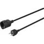 SYGONIX SY-4872632 maitinimo prailginimo kabelis 16 A juodas 3,00 m
