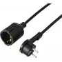 Sygonix SY-7169684 maitinimo prailginimo kabelis 16 A 2 m H05VV-F 3G 1,5 mm² juodas