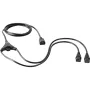 SYGONIX SY-5042698 maitinimo laidas C13 į Schuko 2,35 m juodas