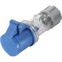 Sygonix SY-5871536 CEE mova 16 A 3 polių 230 V/AC IP44 permatoma