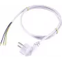 Sygonix SY-5043486 maitinimo kabelis CEE 7/7 į IEC C13 baltas 1,5 m