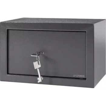 SYGONIX SY-5044458 raktų spintelė su rakinama spyna, antracito spalvos, 20 raktų kabliukų
