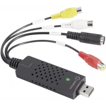 Renkforce RF-VC-120 vaizdo įrašų fiksatorius su vaizdo montavimo programine įranga, Plug and Play (RF-5044660)