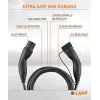LAPP Type 2 EV įkrovimo kabelis Mode 3 11 kW 3 fazių 16 A 3 m juodas 75747