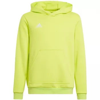 adidas Entrada 22 Hoody Lime HC5069 jaunimo 164 dydžio megztinis