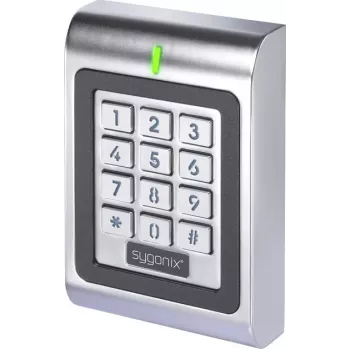 Sygonix kodinė klaviatūra SY-6879940 RFID 12/18V DC IP66 paviršinio montavimo juoda (SY-6879940)