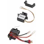 Reely RE-8705337 elektronikos rinkinys Carbon Fighter III – 2,4 GHz imtuvas, 40A šepetėlinis ESC, vairavimo servo