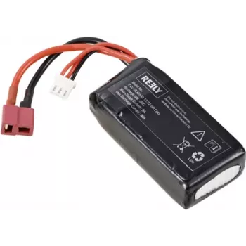 Reely LiPo baterijų paketas 7,4V 1800mAh 2S 25C T-Plug (RE-8705352)