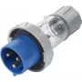 Sygonix SY-5873150 CEE stovyklavietės kištukas 32 A 3 polių 230 V/AC IP67 permatomas