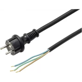 Sygonix SY-6029108 maitinimo laidas Schuko į IEC C13 3 m juodas