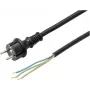 Sygonix SY-6029108 maitinimo laidas Schuko į IEC C13 3 m juodas