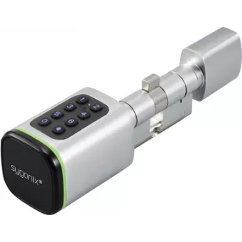Sygonix SY-6121660 Bluetooth išmanusis spynos cilindras Class C su apšviestu klaviatūros bloku