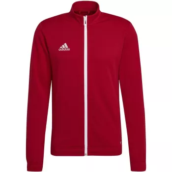 adidas Entrada 22 marškinėliai su užtrauktuku raudoni 2XL H57537