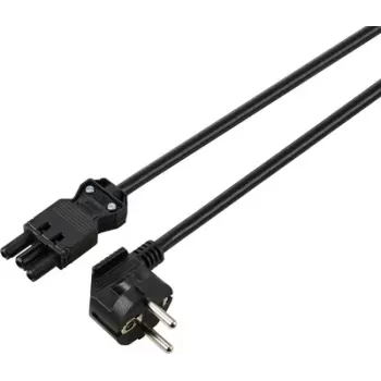 Sygonix SY-6676346 maitinimo laidas Schuko – IEC C13, 1,5 m, juodas