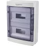 Sygonix SY-6696060 mažas paviršinis skirstomasis skydas, 24 moduliai, 2 eilės, IP40, baltas