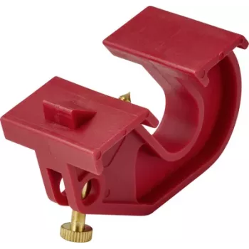Sygonix SY-6872536 grandinės pertraukiklio užrakinimo įtaisas, raudonas, 54 mm