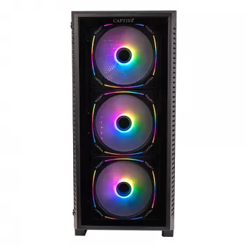 Captiva Highend Gaming R10-3601 stalinis kompiuteris (Ryzen 7 7800X3D, RTX 5070 12GB, 32GB DDR5, 1TB NVMe SSD, Wi-Fi, be OS)