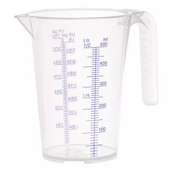 Pressol 07 061 matavimo indas 0,5 L PP