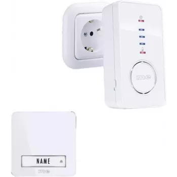 m-e modern-electronics 41098 belaidis durų skambutis su mygtuku