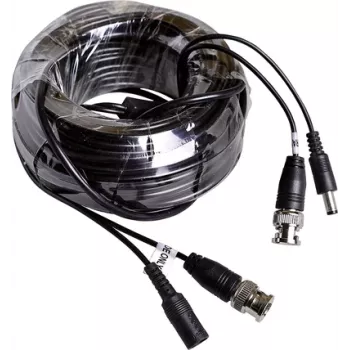 M-E MODERN-ELECTRONICS 30 m RCA audio kabelis, juodas 55323