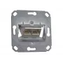 METZ CONNECT BTR E-DAT modul 8/8(8) UP0 įleidžiama jungiamųjų dėžutė, Cat.6, 2x RJ-45, ekranuota, apsauga nuo dulkių 1309121200-E-90