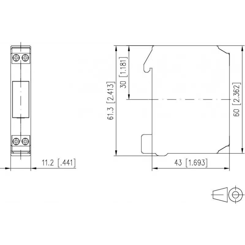 METZ CONNECT optokoplerio-triako modulis KRE-M4/1AC2 1106312518