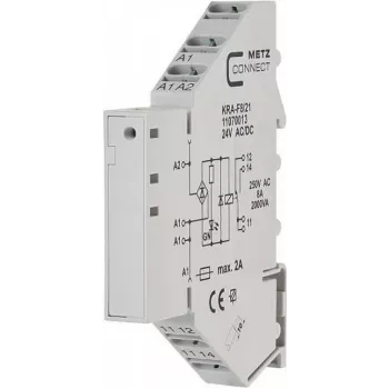 METZ CONNECT 11070013 relių modulis 24 V DC 1 CO baltas