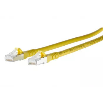 METZ BTR NETCOM Cat6a S/FTP tinklo kabelis, 15 m, geltonas 130845A577-E