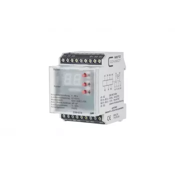 METZ CONNECT EIW-C18 pramoninis kištukinis lizdas, Schuko, DIN bėgiui, 230 V, 8 A, baltas 11027205