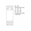METZ CONNECT KRA-S12/21-21-21 sujungimo relė, 24 V AC ritė, 3 perjungimo kontaktai, balta 11060913