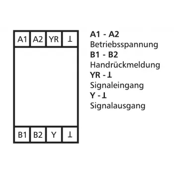 METZ CONNECT 110659 miniatiūrinis galios relės modulis, 1 perjungimo kontaktas, 24 V DC ritė, 6 A, baltas