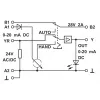 METZ CONNECT 110659 miniatiūrinis galios relės modulis, 1 perjungimo kontaktas, 24 V DC ritė, 6 A, baltas